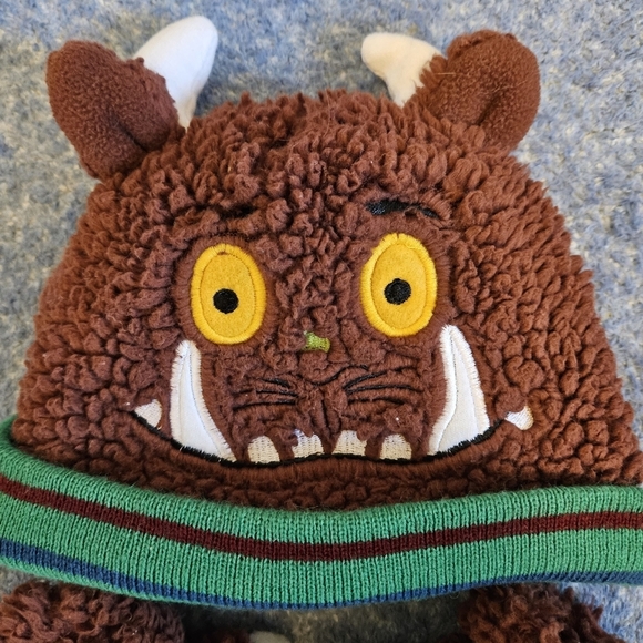 The Gruffalo sherpa winter hat a claw mittens set size 1-2 years - Picture 3 of 10